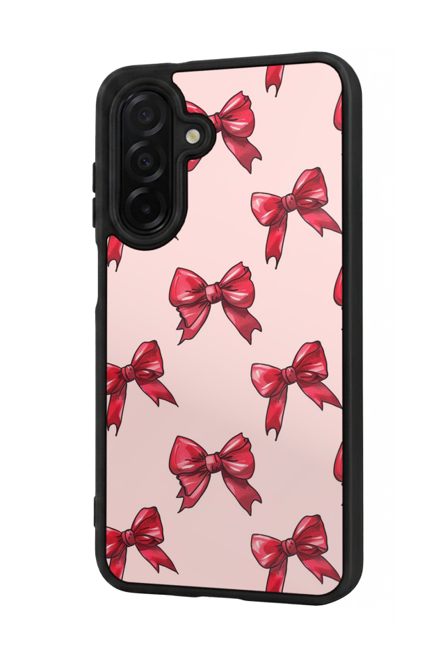 Samsung Galaxy A56 Uyumlu Kurdele Tasarımlı Glossy Premium Kılıf