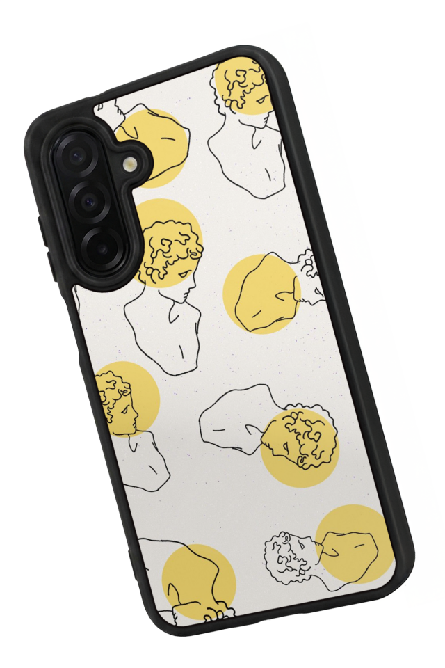 Samsung Galaxy A26 Uyumlu Line Art Tasarımlı Glossy Premium Kılıf
