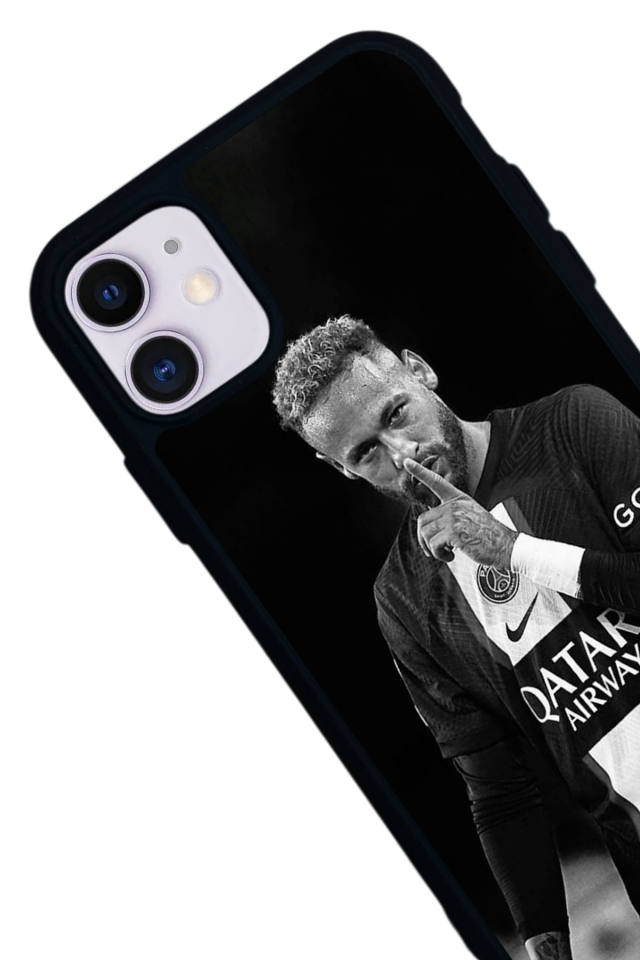 iPhone 11 Uyumlu Neymar Tasarımlı Glossy Premium Kılıf