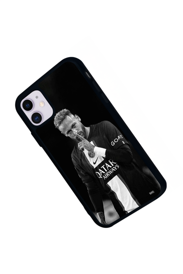 iPhone 11 Uyumlu Neymar Tasarımlı Glossy Premium Kılıf