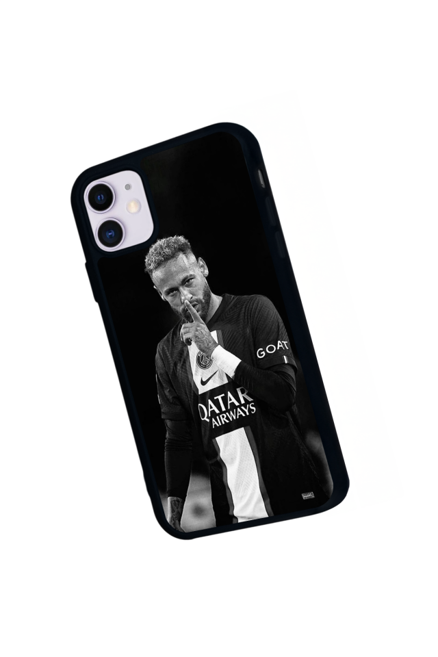 iPhone 11 Uyumlu Neymar Tasarımlı Glossy Premium Kılıf