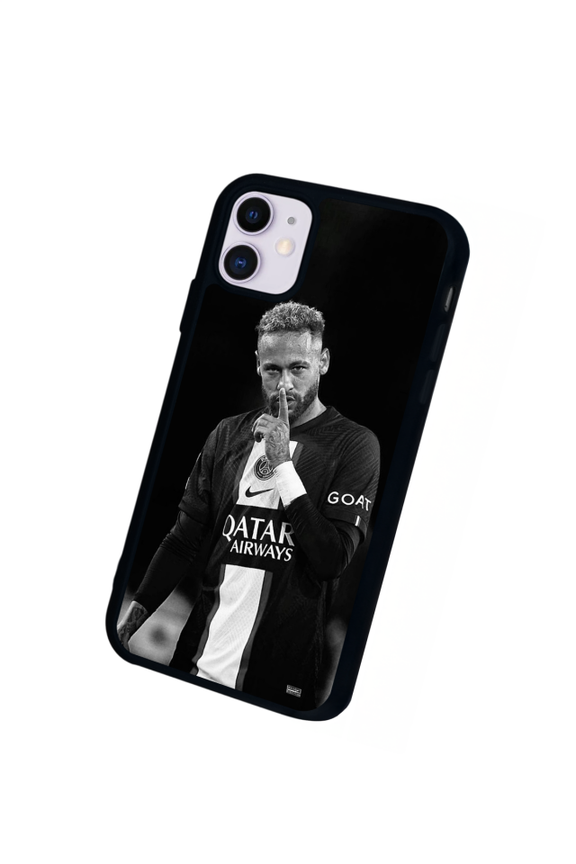 iPhone 11 Uyumlu Neymar Tasarımlı Glossy Premium Kılıf