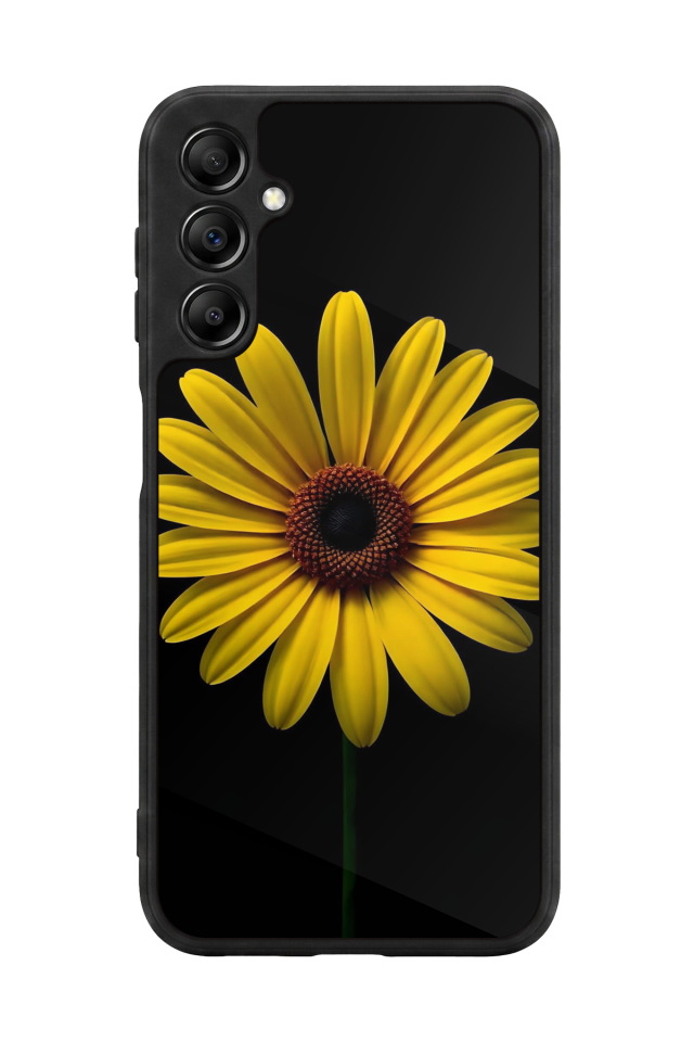 Samsung Galaxy A14 Uyumlu Papatya Tasarımlı Glossy Premium Kılıf