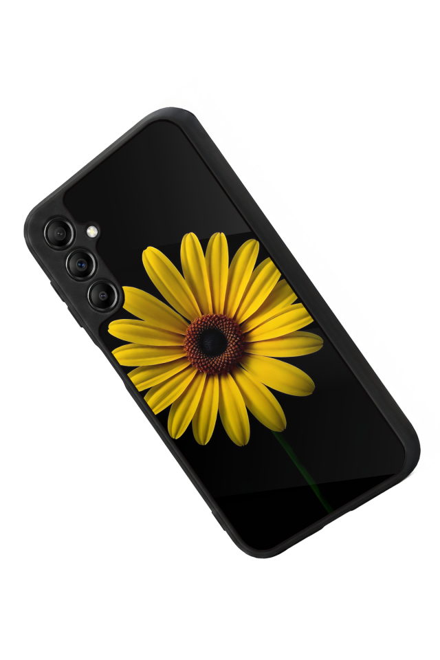 Samsung Galaxy A14 Uyumlu Papatya Tasarımlı Glossy Premium Kılıf