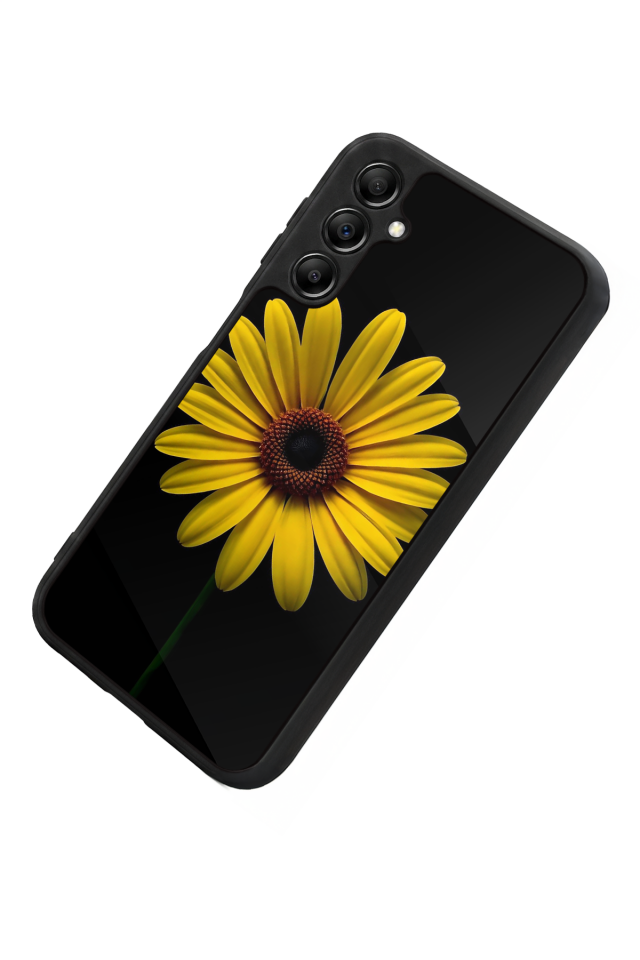 Samsung Galaxy A14 Uyumlu Papatya Tasarımlı Glossy Premium Kılıf