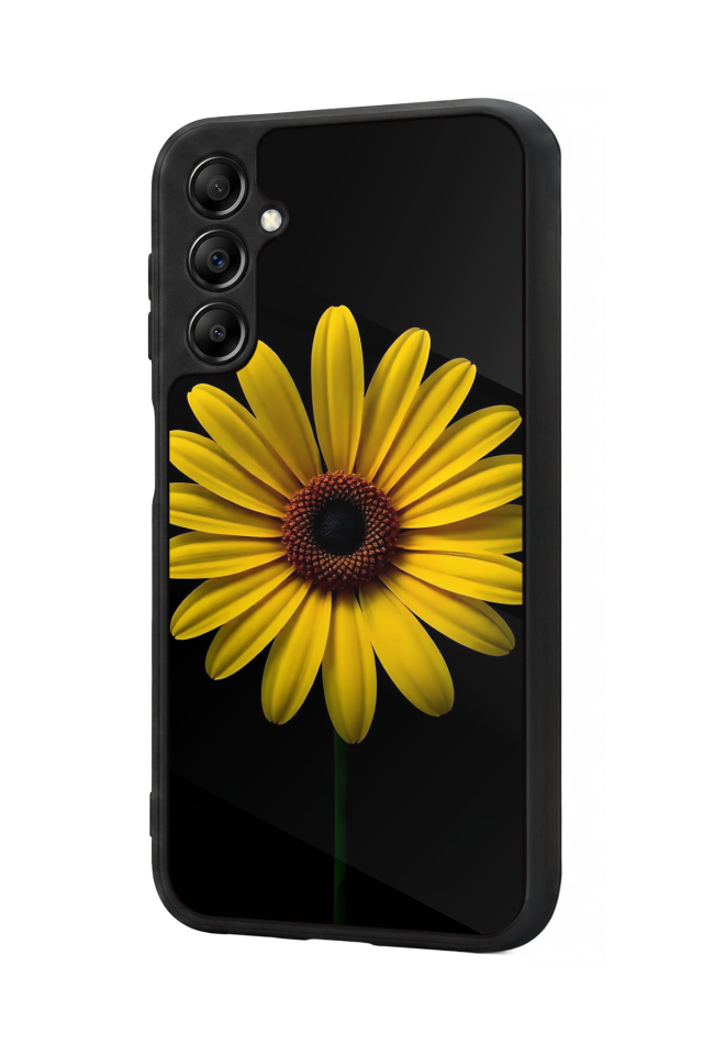 Samsung Galaxy A14 Uyumlu Papatya Tasarımlı Glossy Premium Kılıf