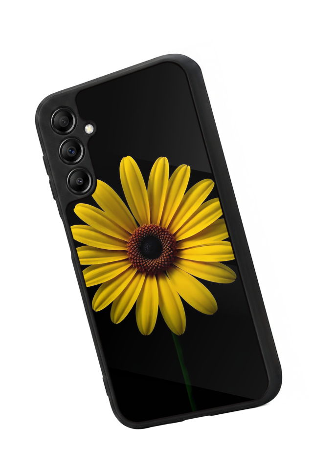 Samsung Galaxy A14 Uyumlu Papatya Tasarımlı Glossy Premium Kılıf