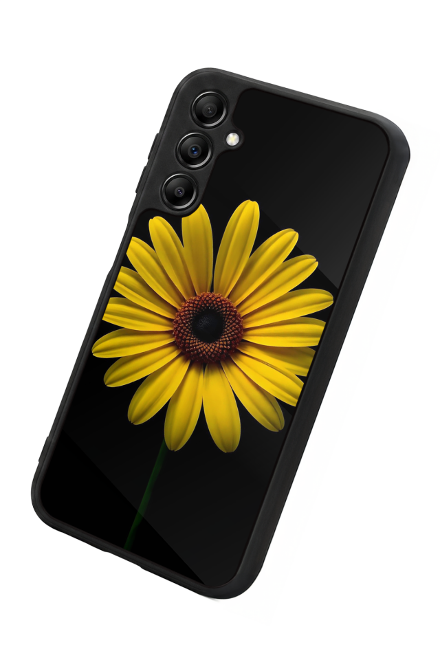 Samsung Galaxy A14 Uyumlu Papatya Tasarımlı Glossy Premium Kılıf