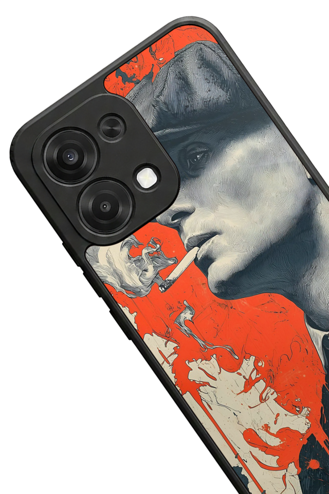 Oppo A6 Pro Uyumlu Peaky Blinders Tasarımlı Glossy Premium Kılıf