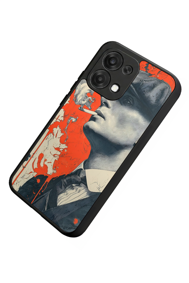 Oppo A6 Pro Uyumlu Peaky Blinders Tasarımlı Glossy Premium Kılıf