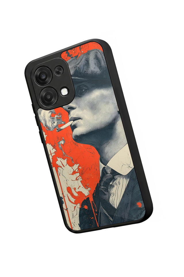 Oppo A6 Pro Uyumlu Peaky Blinders Tasarımlı Glossy Premium Kılıf