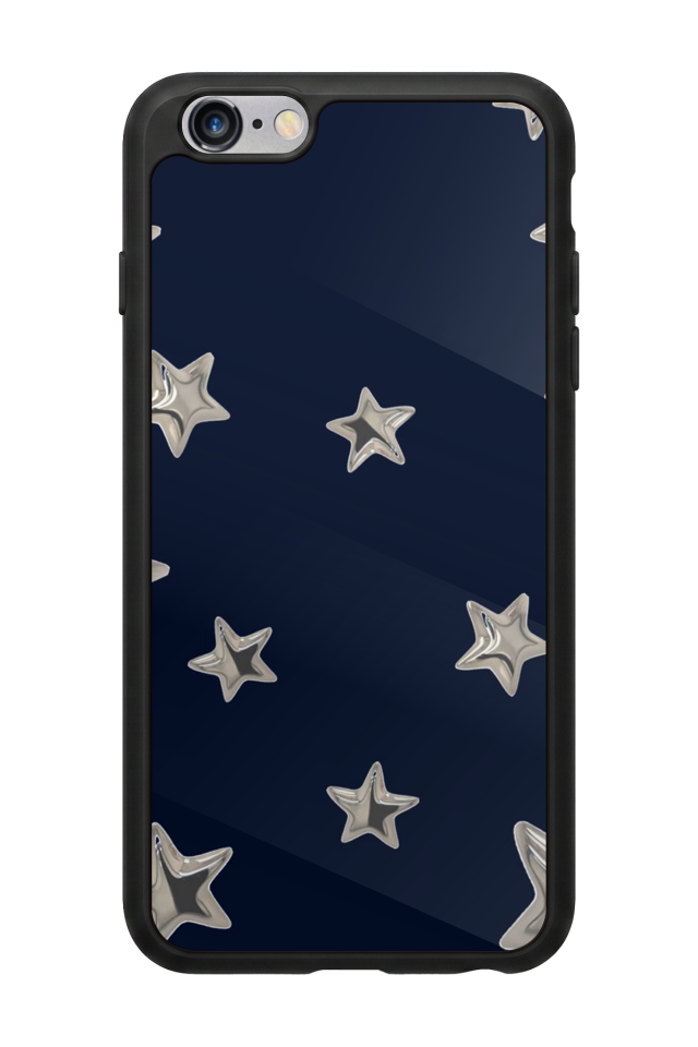 iPhone 6 Plus Uyumlu Retro Yildizlar Tasarımlı Glossy Premium Kılıf
