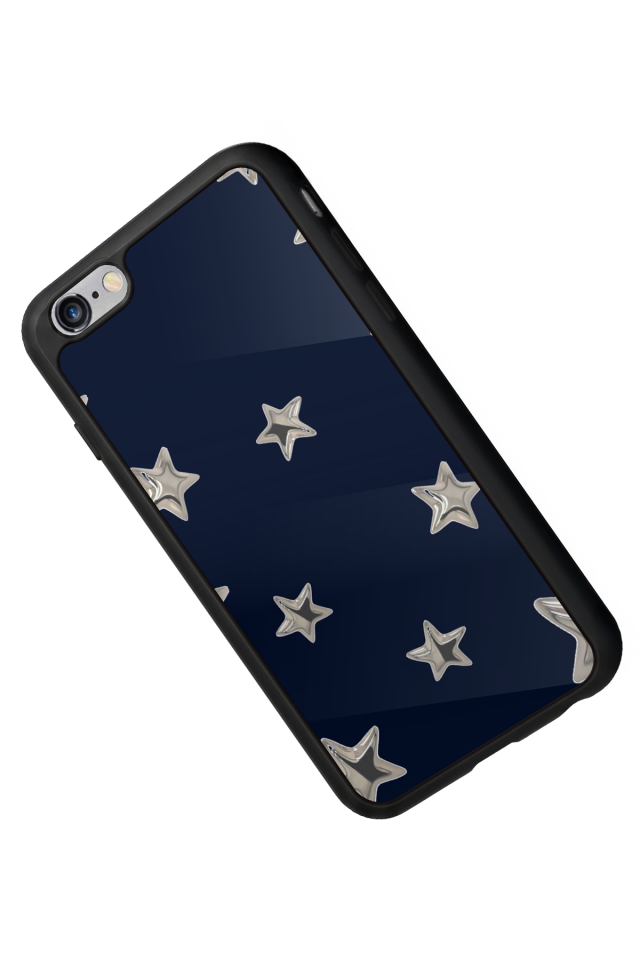 iPhone 6 Plus Uyumlu Retro Yildizlar Tasarımlı Glossy Premium Kılıf