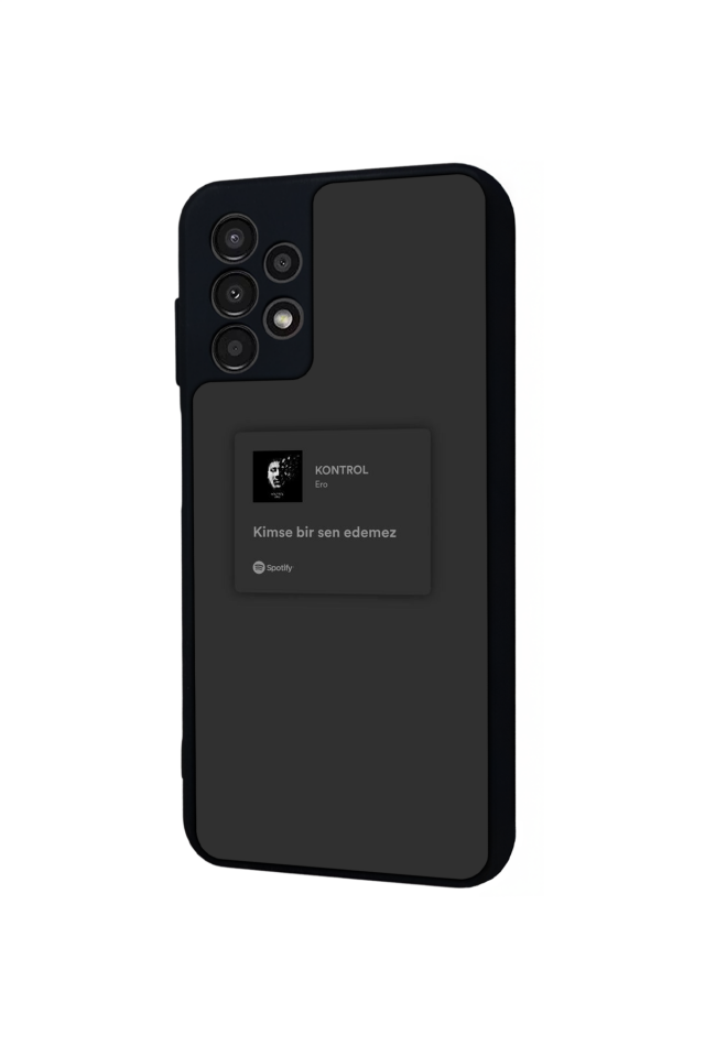 Samsung Galaxy A23 Uyumlu Sarki Sozleri Tasarımlı Glossy Premium Kılıf