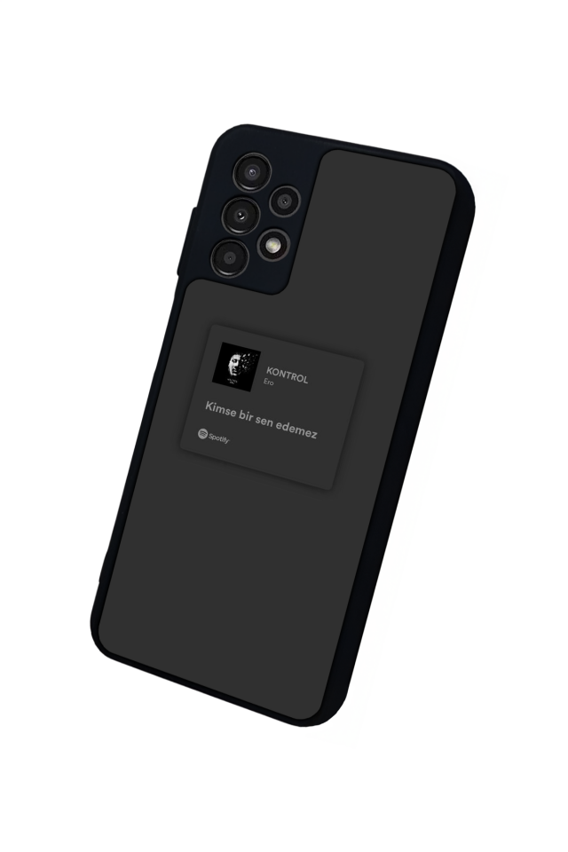 Samsung Galaxy A23 Uyumlu Sarki Sozleri Tasarımlı Glossy Premium Kılıf