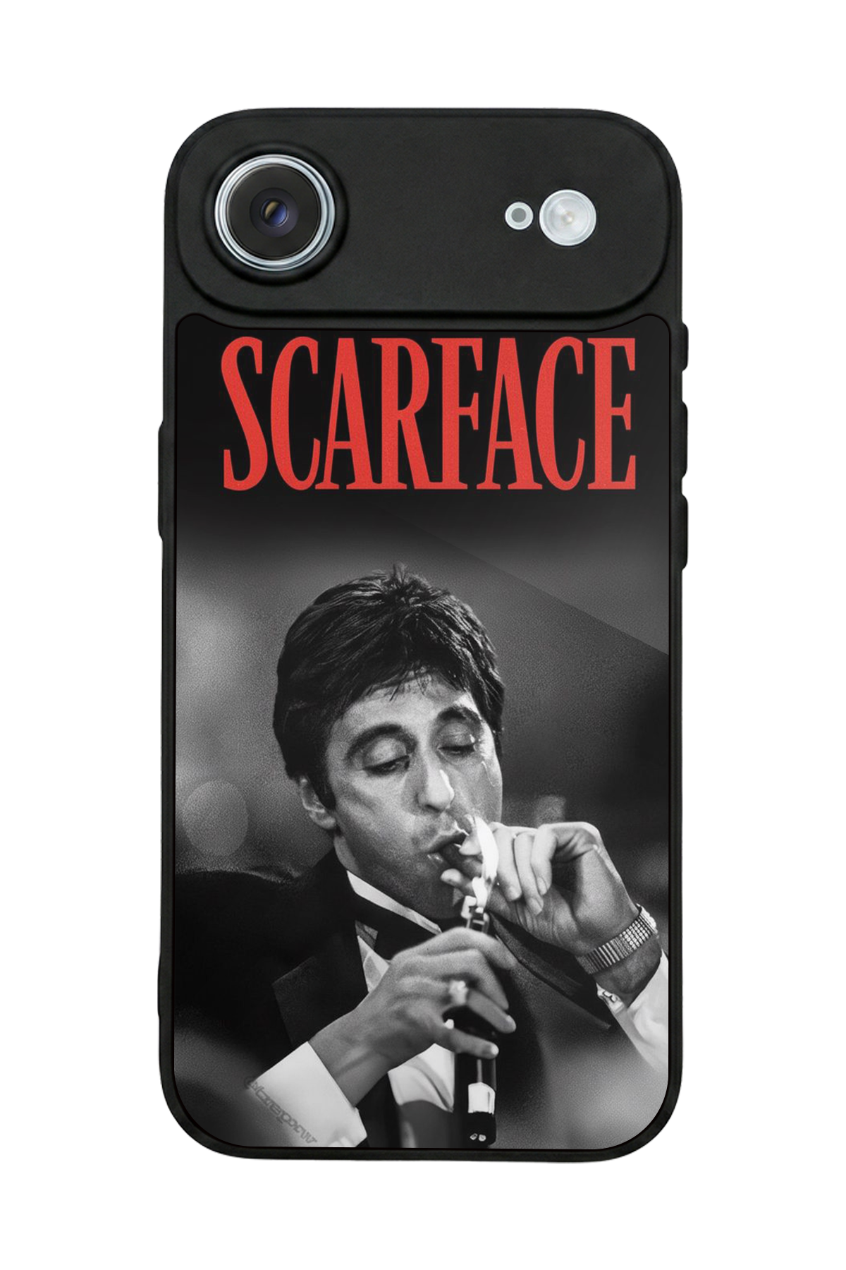 iPhone 17 Air Uyumlu Scarface Tasarımlı Glossy Premium Kılıf