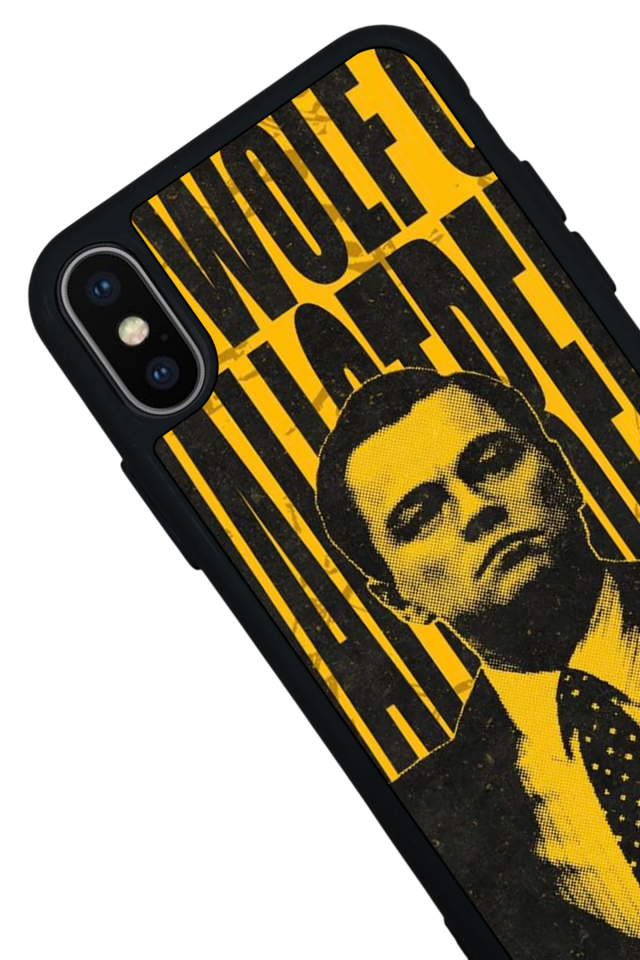 iPhone X/ XS Uyumlu TheWolf Tasarımlı Glossy Premium Kılıf