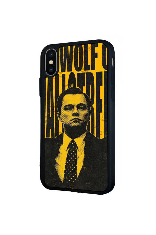 iPhone X/ XS Uyumlu TheWolf Tasarımlı Glossy Premium Kılıf