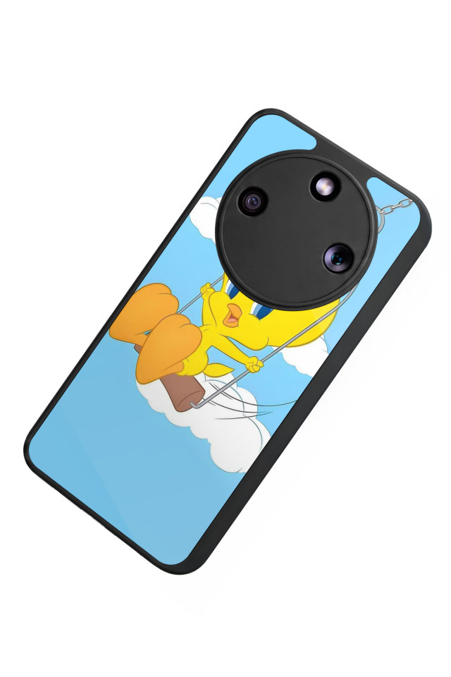 Honor Magic 8 Lite Uyumlu Tweety Tasarımlı Glossy Premium Kılıf