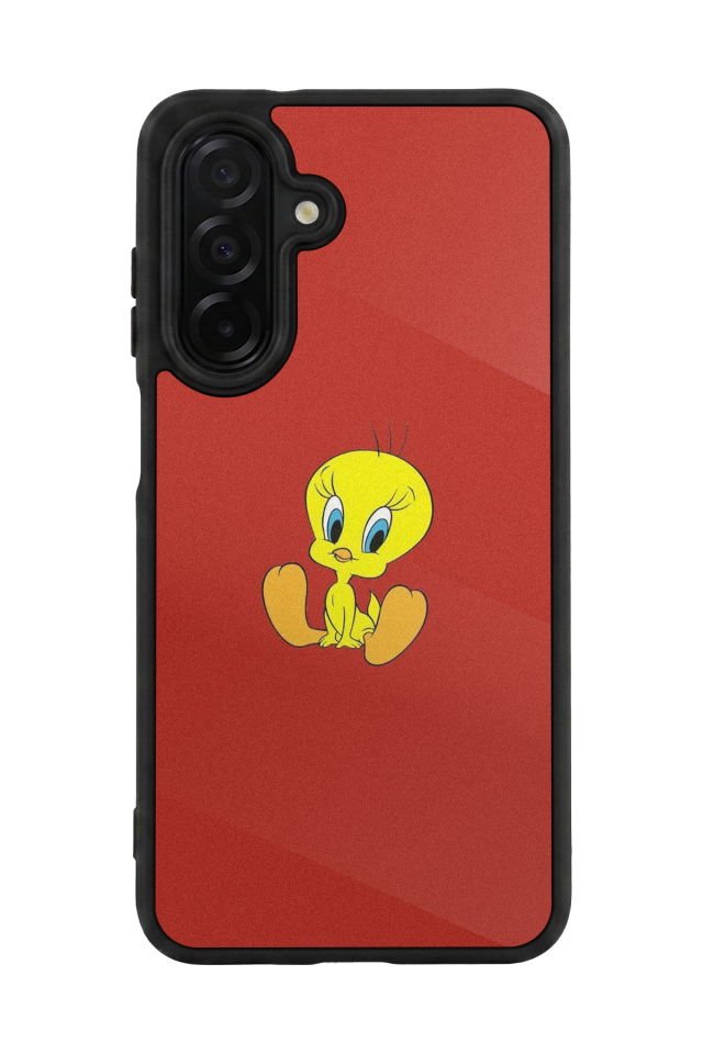 Samsung Galaxy A36 Uyumlu Tweety Tasarımlı Glossy Premium Kılıf