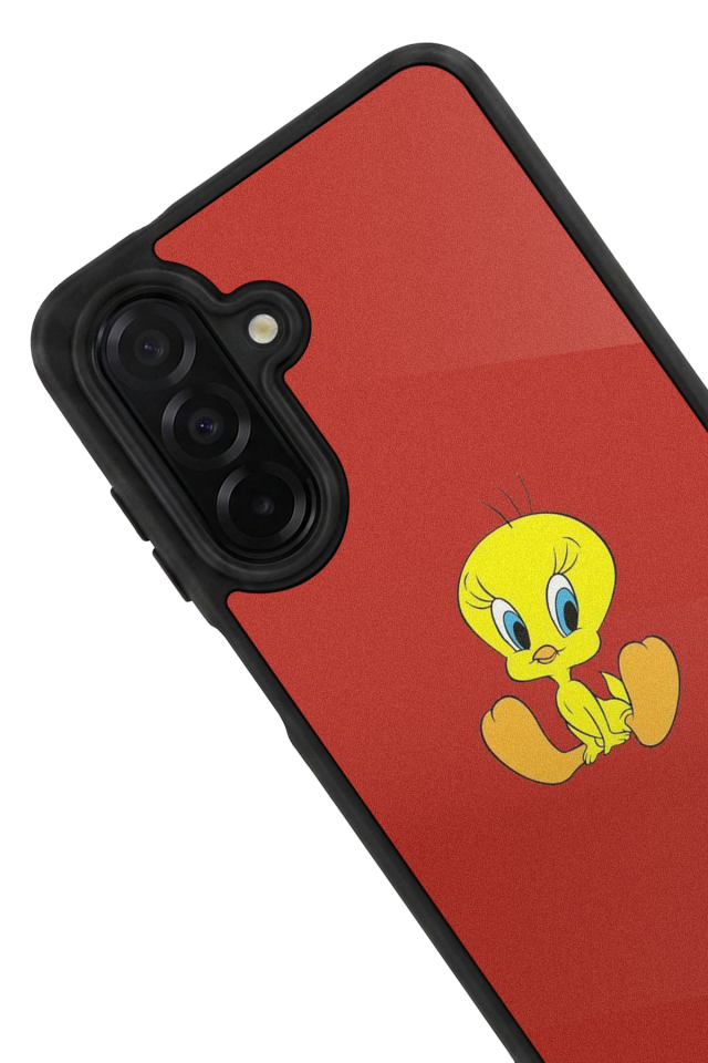 Samsung Galaxy A36 Uyumlu Tweety Tasarımlı Glossy Premium Kılıf