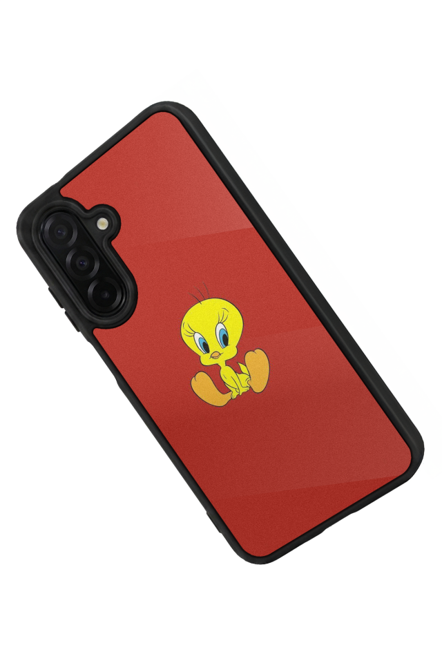 Samsung Galaxy A36 Uyumlu Tweety Tasarımlı Glossy Premium Kılıf