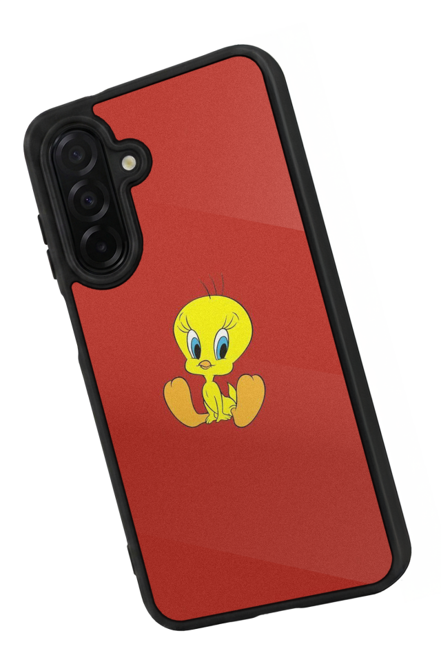 Samsung Galaxy A36 Uyumlu Tweety Tasarımlı Glossy Premium Kılıf
