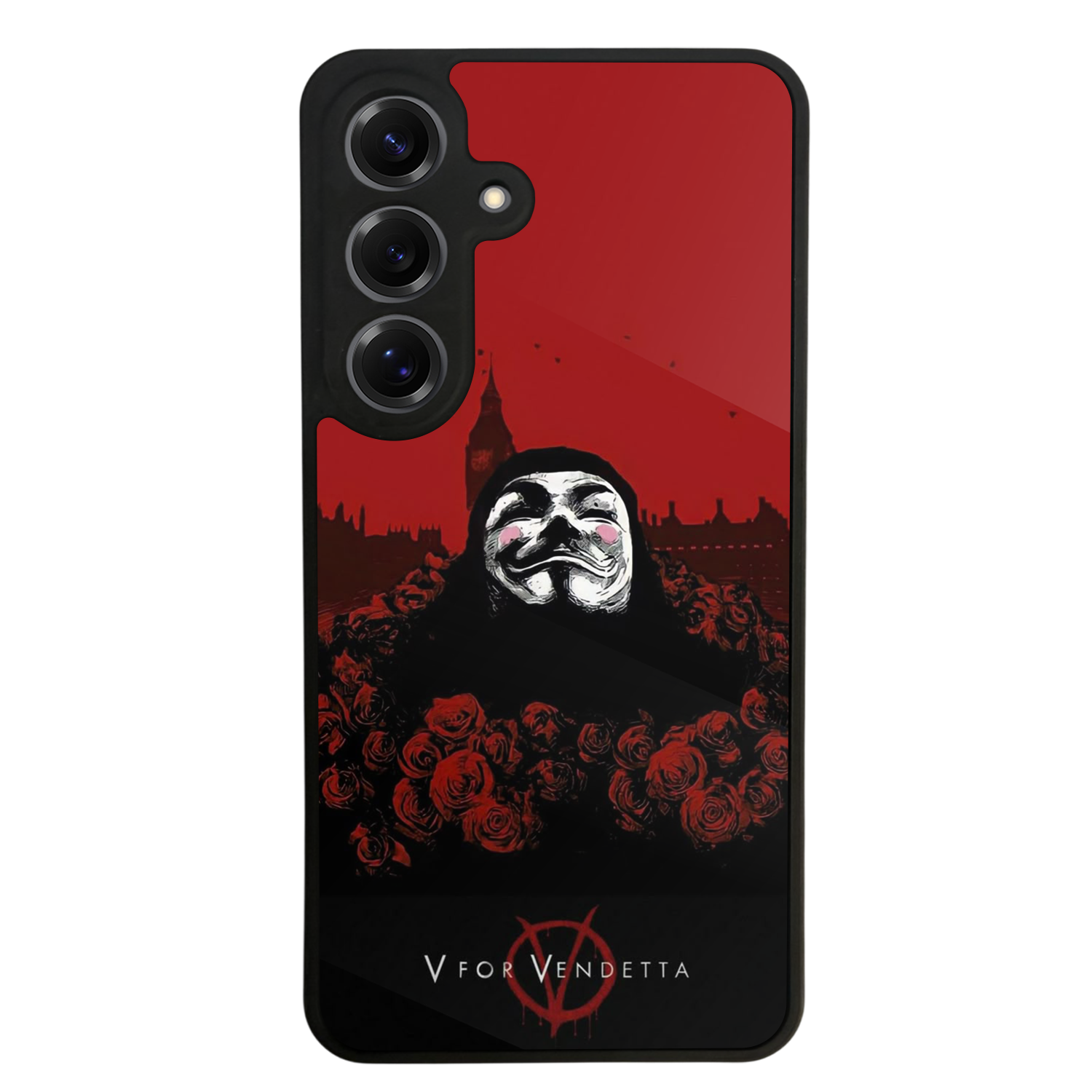 Samsung Galaxy S25 Uyumlu Vendetta Tasarımlı Glossy Premium Kılıf