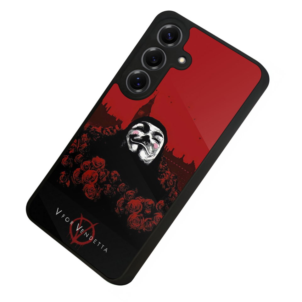 Samsung Galaxy S25 Uyumlu Vendetta Tasarımlı Glossy Premium Kılıf