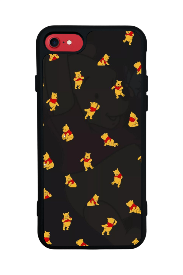 iPhone SE Uyumlu Winnie Tasarımlı Glossy Premium Kılıf