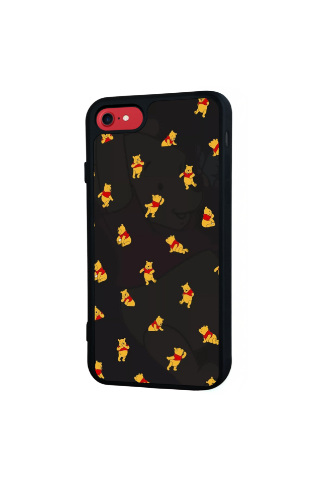 iPhone SE Uyumlu Winnie Tasarımlı Glossy Premium Kılıf