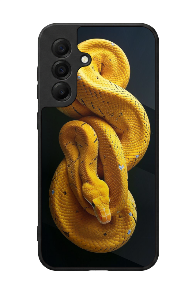Samsung Galaxy A17 Uyumlu Yılan Tasarımlı Glossy Premium Kılıf