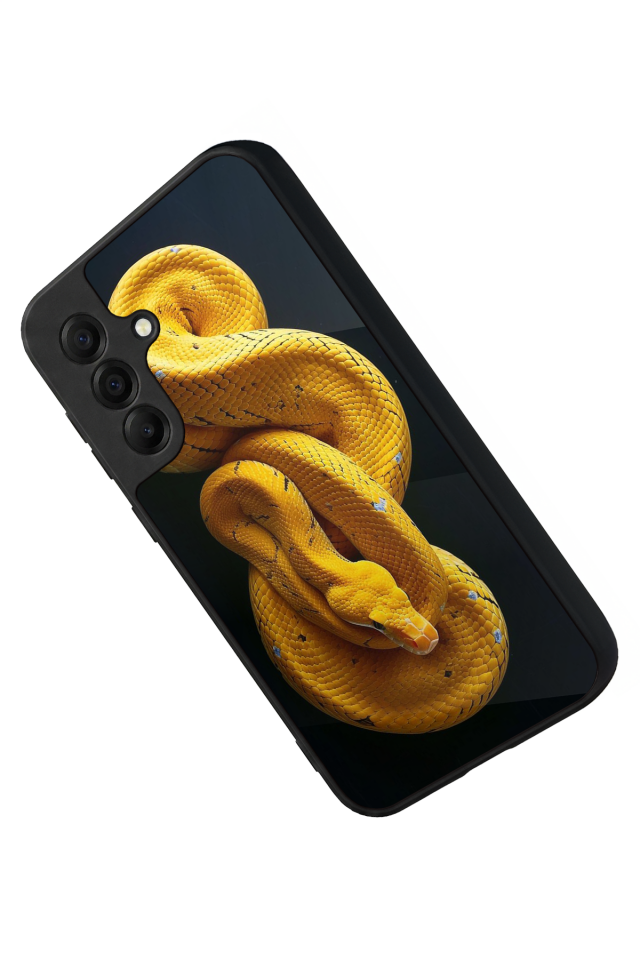 Samsung Galaxy A17 Uyumlu Yılan Tasarımlı Glossy Premium Kılıf