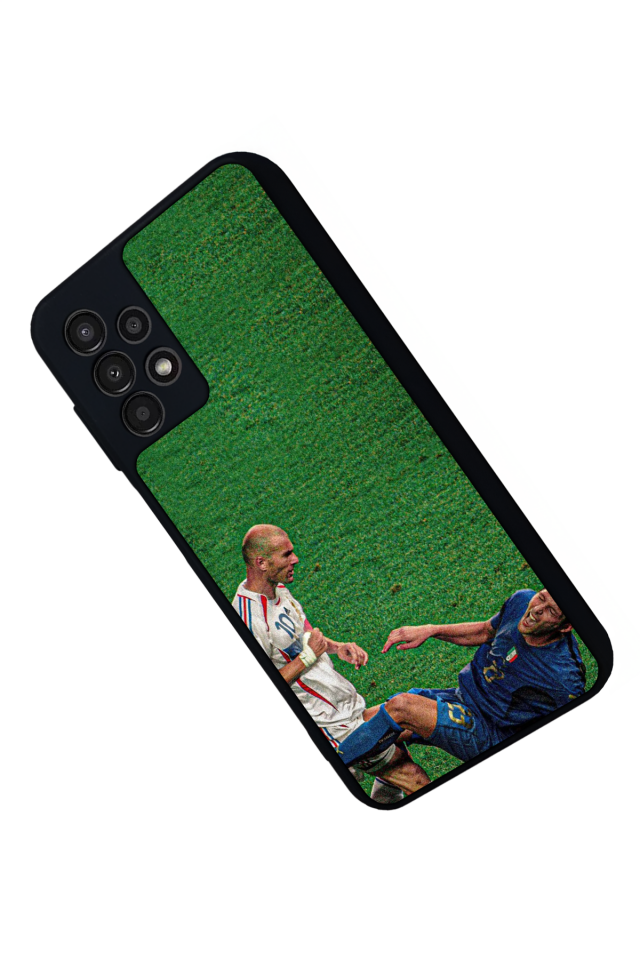 Samsung Galaxy A13 Uyumlu Zidane Tasarımlı Glossy Premium Kılıf