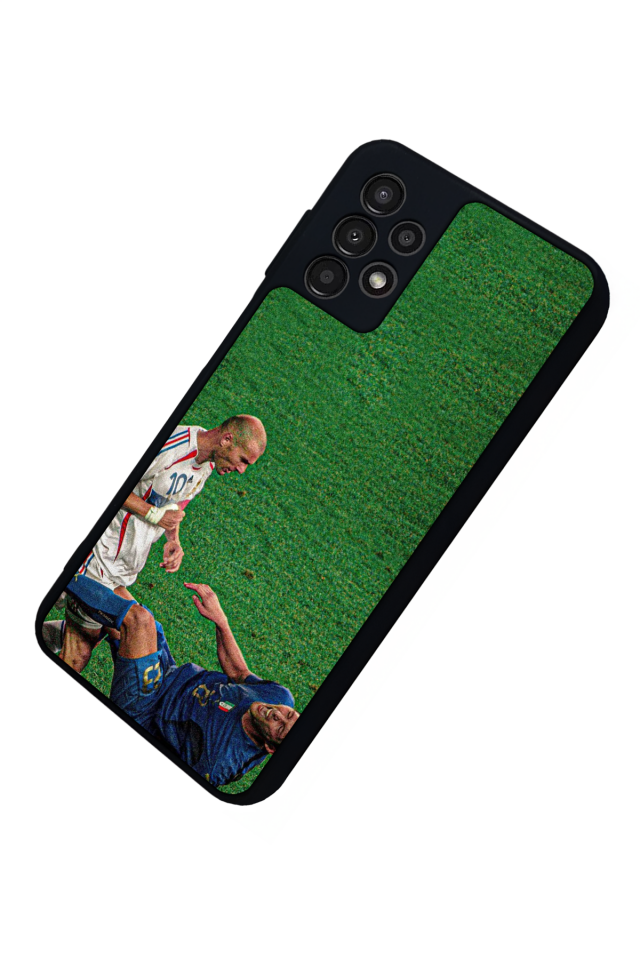 Samsung Galaxy A13 Uyumlu Zidane Tasarımlı Glossy Premium Kılıf