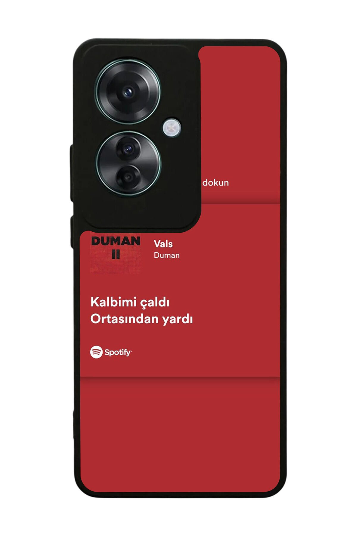Oppo Reno 11F Uyumlu Sarki Sozleri Tasarımlı Glossy Premium Kılıf