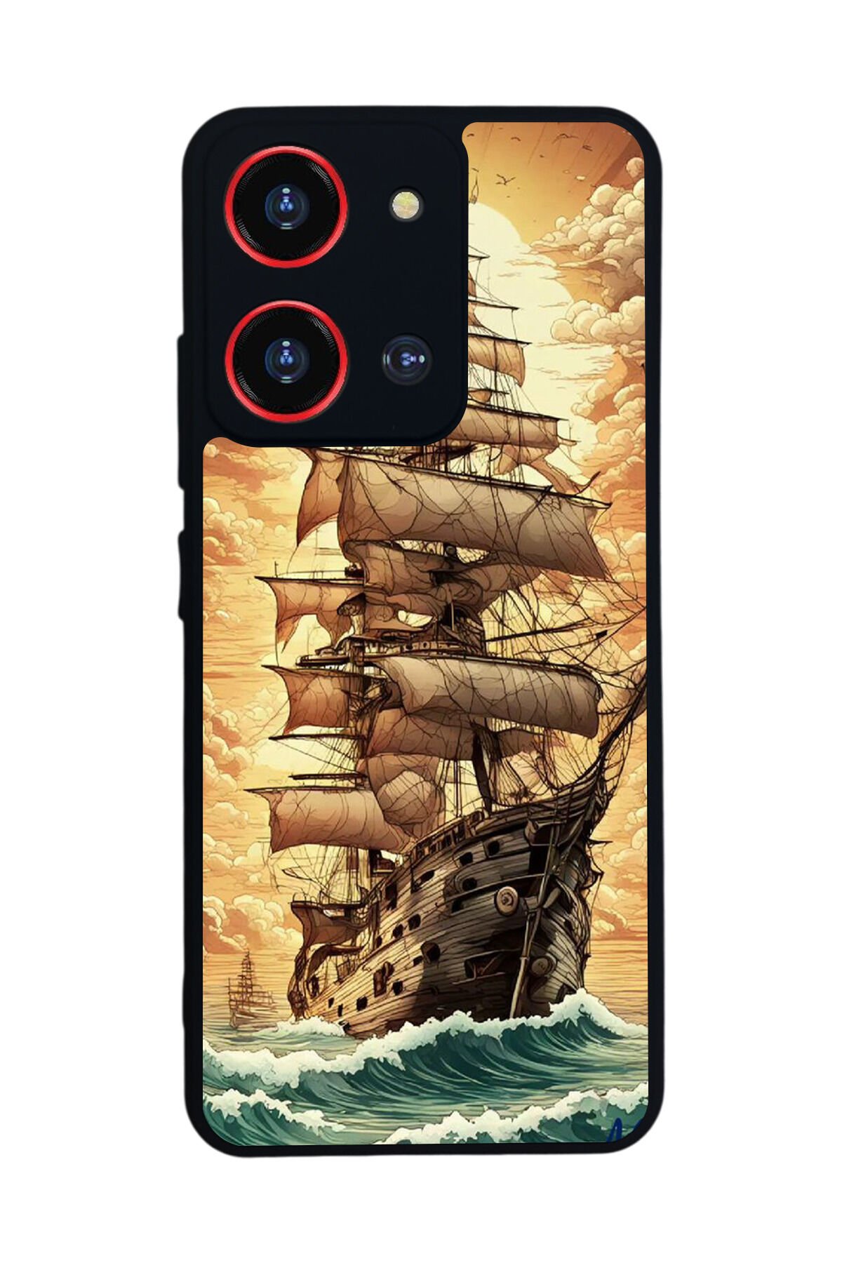 Reeder S19 Max Pro S ZOOM Uyumlu Korsan Tasarımlı Glossy Premium Kılıf
