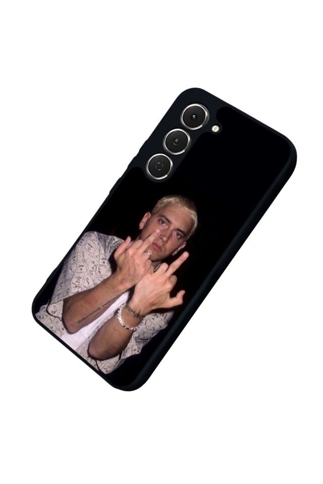Tecno Spark 40 Pro Uyumlu Eminem Tasarımlı Glossy Premium Kılıf