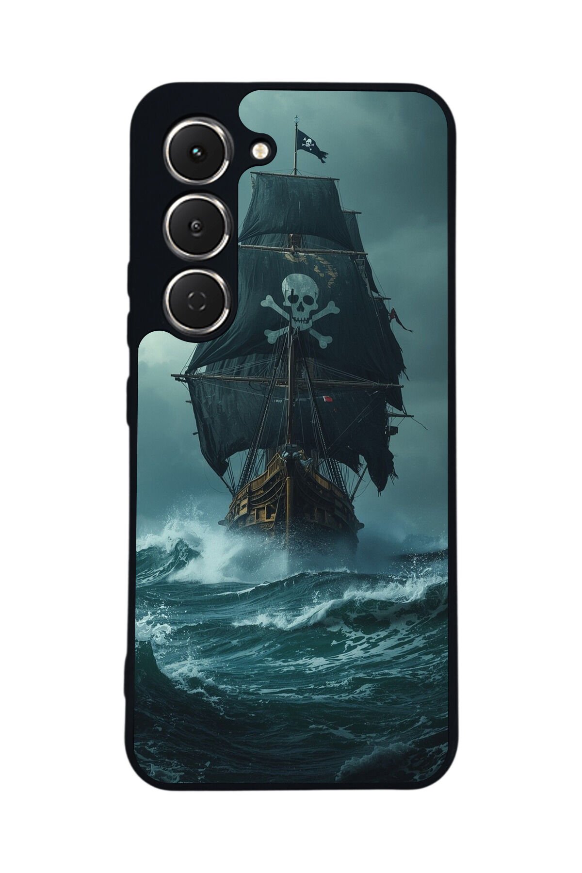 Tecno Spark 40 Pro Uyumlu Korsan Tasarımlı Glossy Premium Kılıf