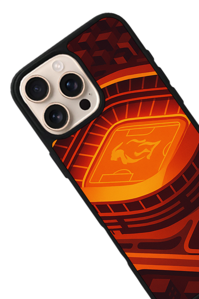 iPhone 14 Pro Uyumlu Aslan Tasarımlı Glossy Premium Kılıf