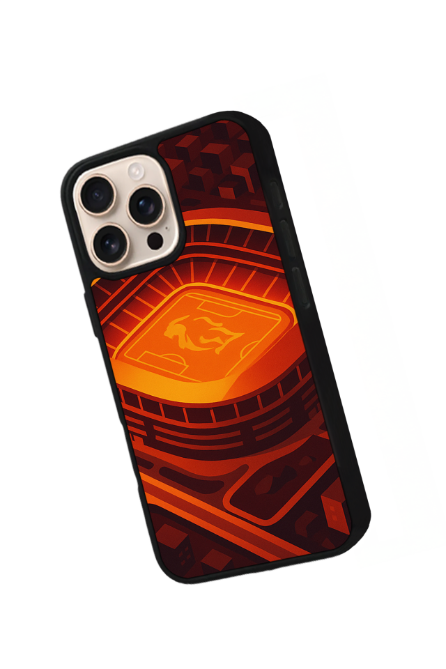 iPhone 14 Pro Uyumlu Aslan Tasarımlı Glossy Premium Kılıf