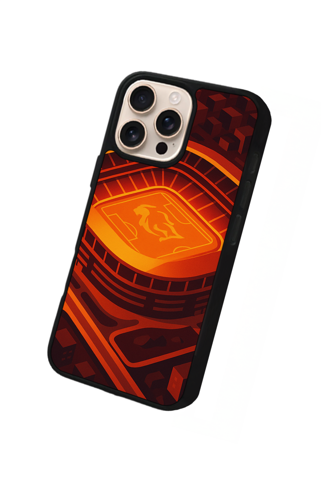 iPhone 14 Pro Uyumlu Aslan Tasarımlı Glossy Premium Kılıf