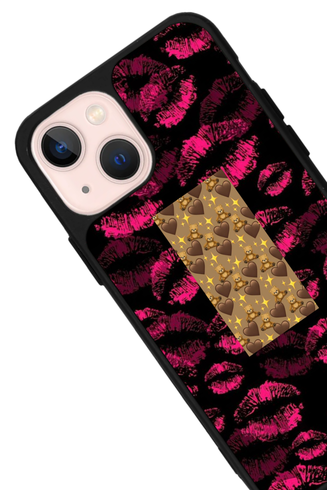 iPhone 15 Uyumlu Dudak Tasarımlı Glossy Premium Kılıf