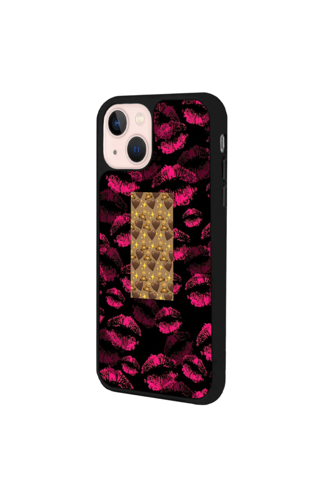 iPhone 15 Uyumlu Dudak Tasarımlı Glossy Premium Kılıf