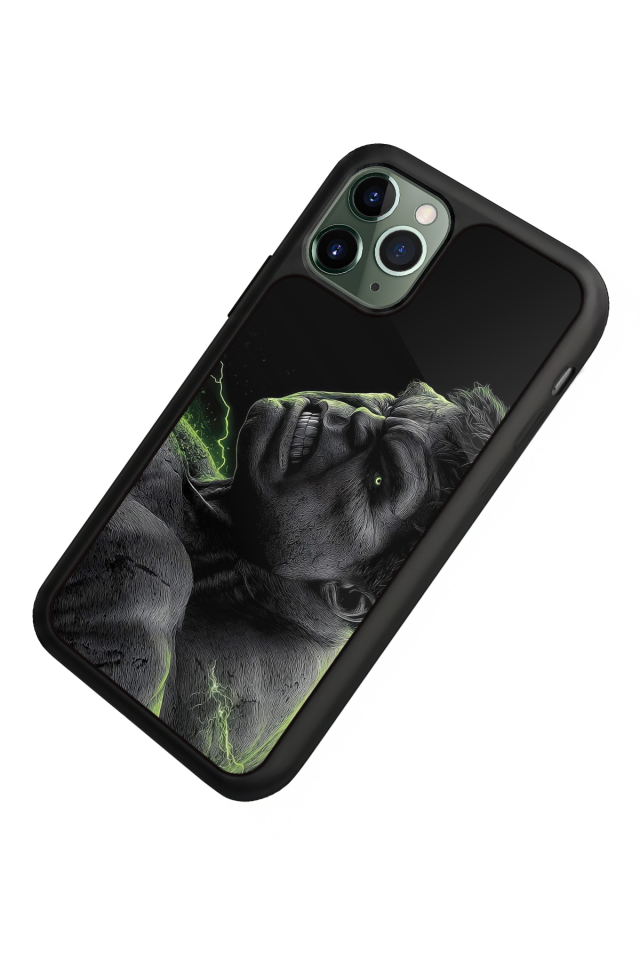 iPhone 11 Pro Max Uyumlu Hulk Tasarımlı Glossy Premium Kılıf
