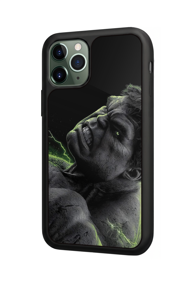 iPhone 11 Pro Max Uyumlu Hulk Tasarımlı Glossy Premium Kılıf