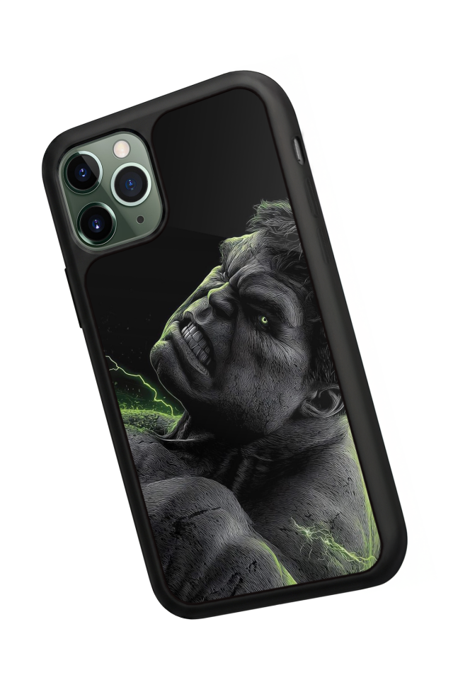 iPhone 11 Pro Max Uyumlu Hulk Tasarımlı Glossy Premium Kılıf