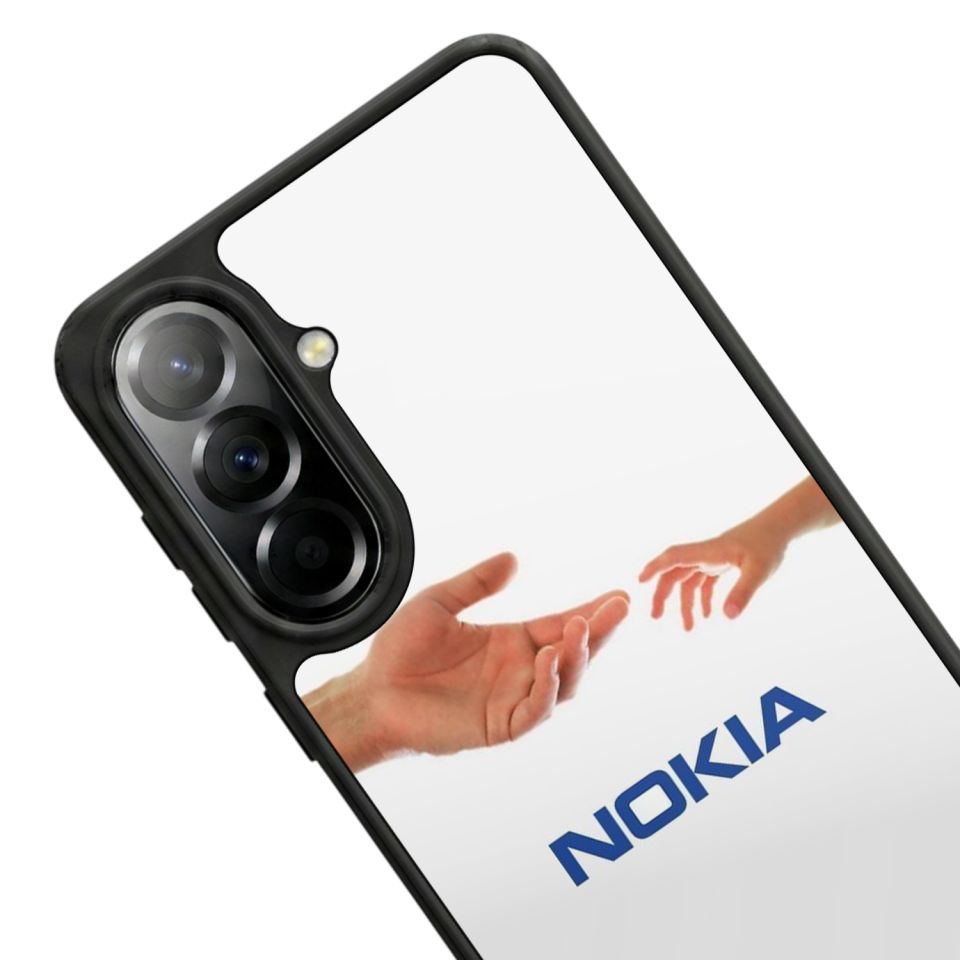 Samsung Galaxy A57 Uyumlu Nokia Tasarımlı Glossy Premium Kılıf