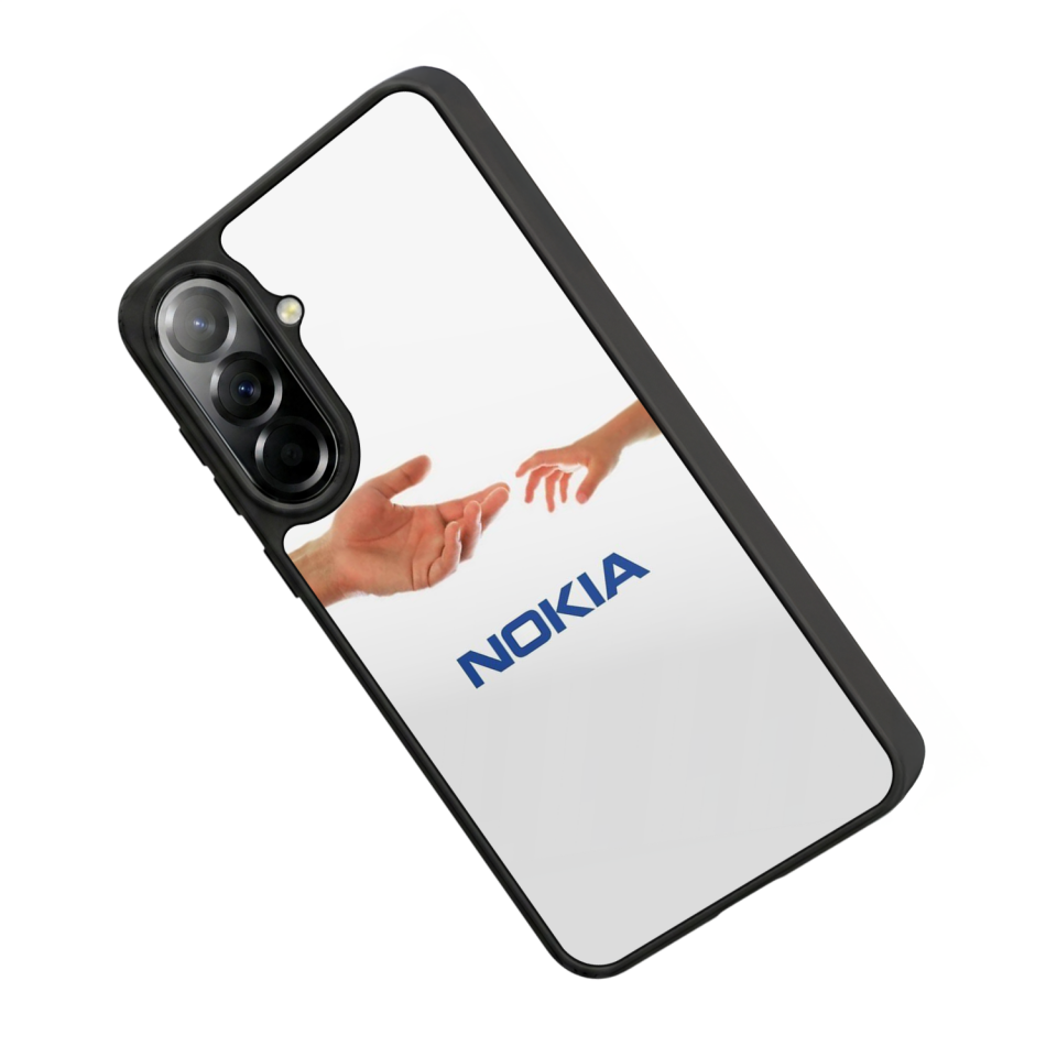 Samsung Galaxy A57 Uyumlu Nokia Tasarımlı Glossy Premium Kılıf