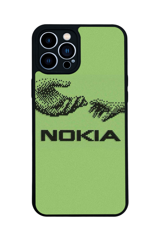 iPhone 12 Pro Max Uyumlu Nokia Tasarımlı Glossy Premium Kılıf